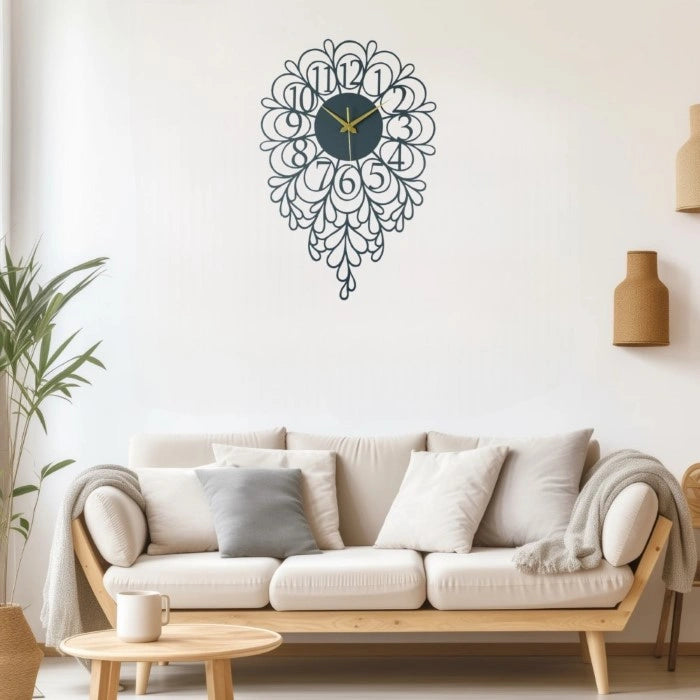 Dreamcatcher Metal Wall Clock