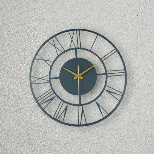 The Quarters Metal Wall Clock