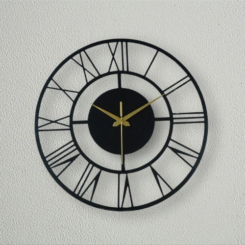 The Quarters Metal Wall Clock