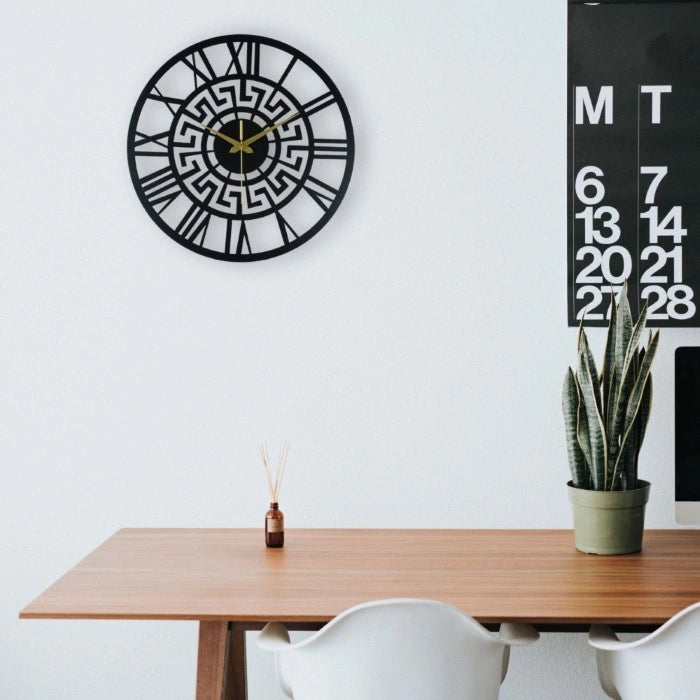 The Maze Metal Wall Clock