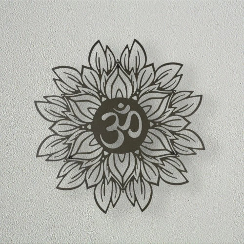 Blooming Flower Metal Wall Art