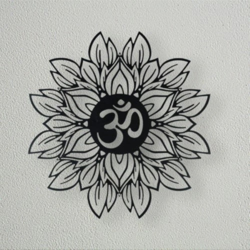 Blooming Flower Metal Wall Art
