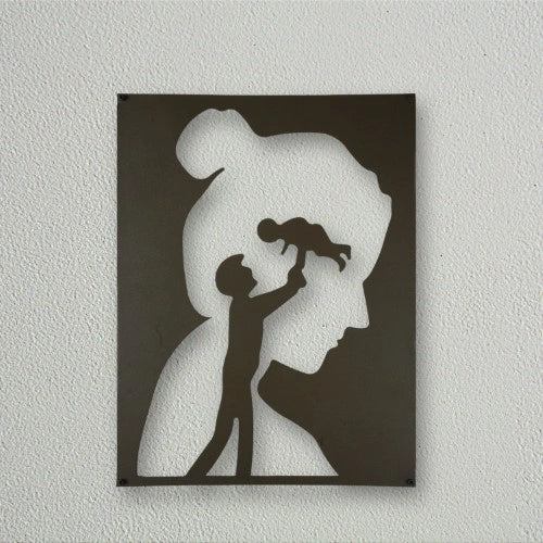 Loving Mother Metal Wall Art