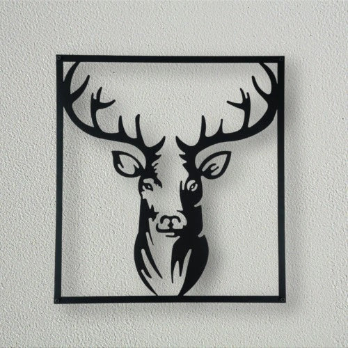 Reindeer Metal Wall Art