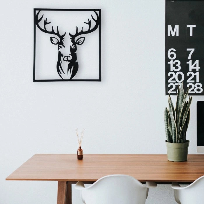 Reindeer Metal Wall Art