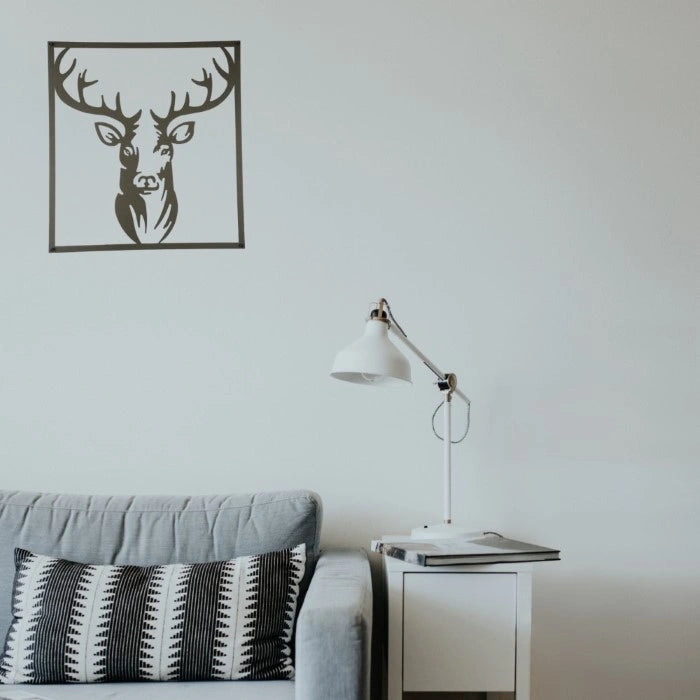 Reindeer Metal Wall Art