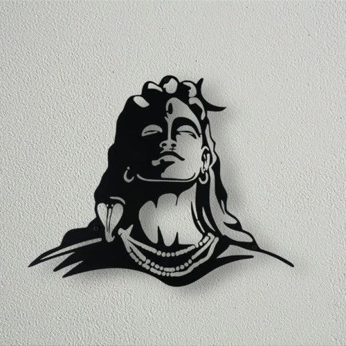 Adiyogi Metal Wall Art